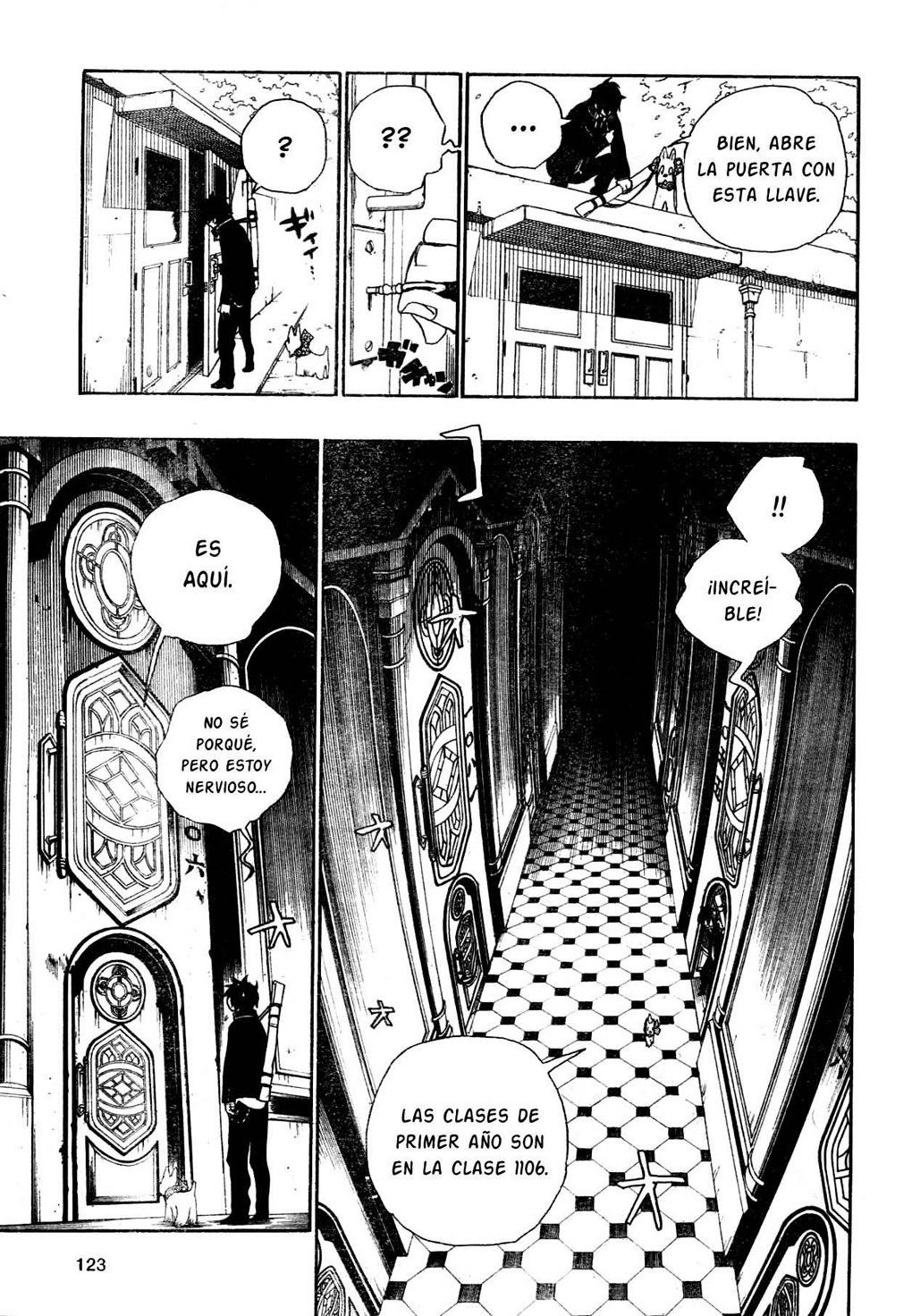 Ao no Exorcist Manga 02- Hermano Mayor y Hermano Menor Aonoexorcist16