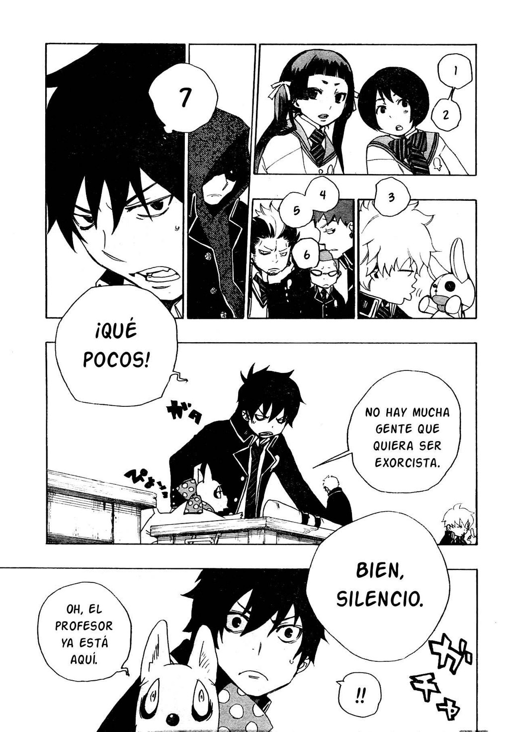 Ao no Exorcist Manga 02- Hermano Mayor y Hermano Menor Aonoexorcist18