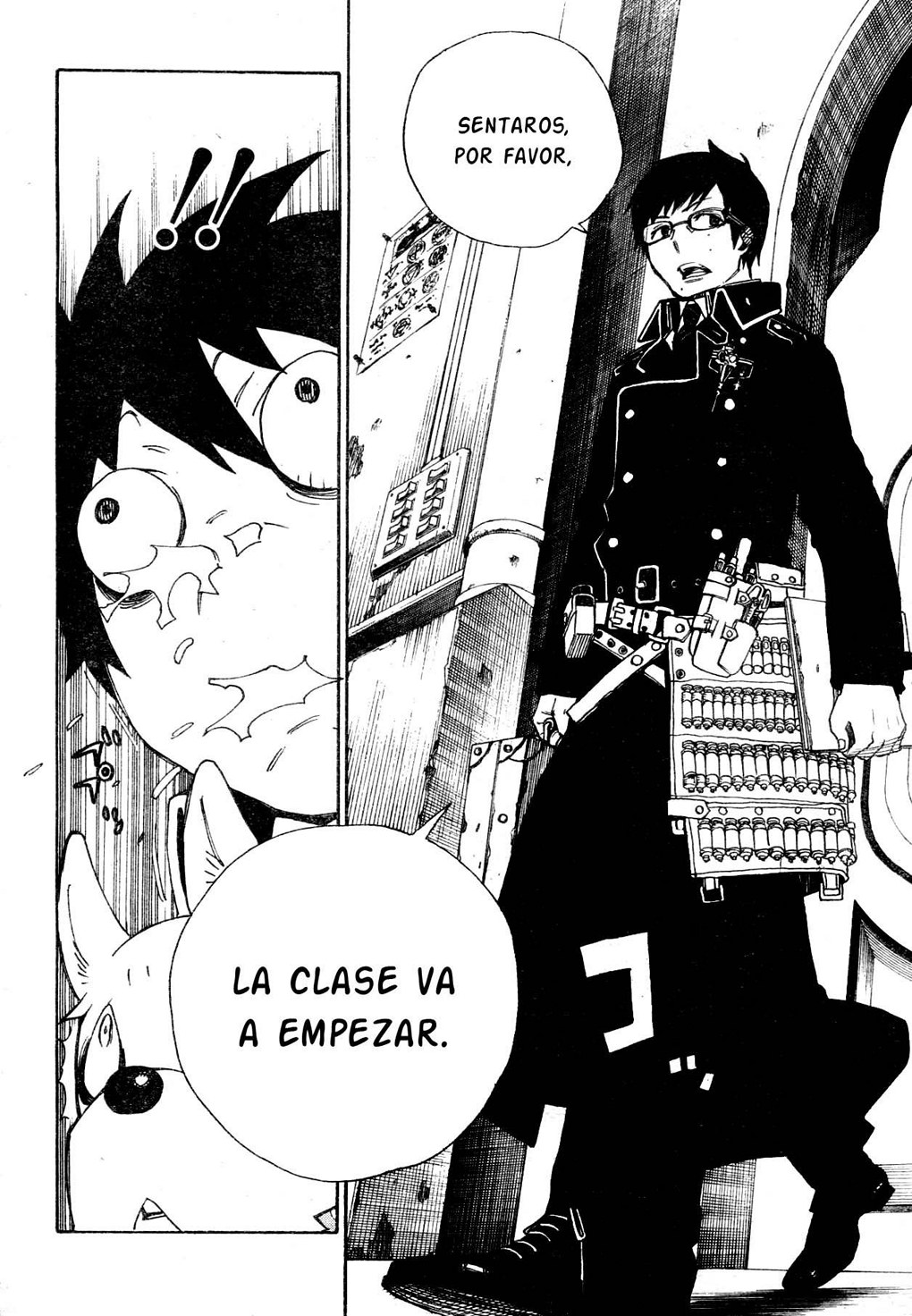 Ao no Exorcist Manga 02- Hermano Mayor y Hermano Menor Aonoexorcist19