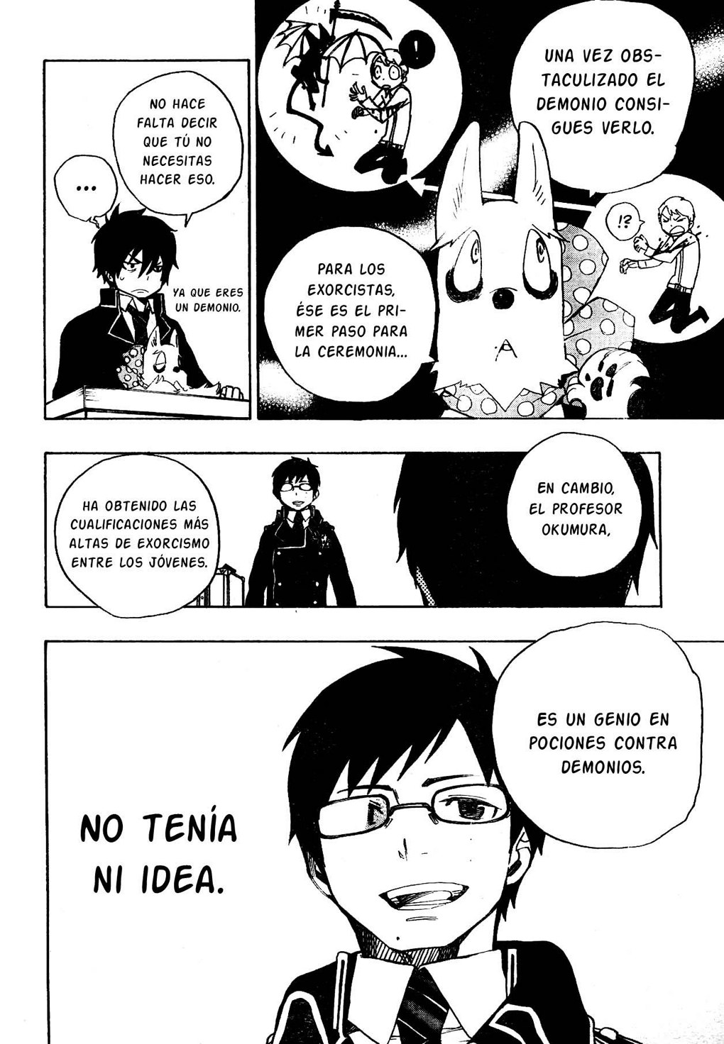 Ao no Exorcist Manga 02- Hermano Mayor y Hermano Menor Aonoexorcist23