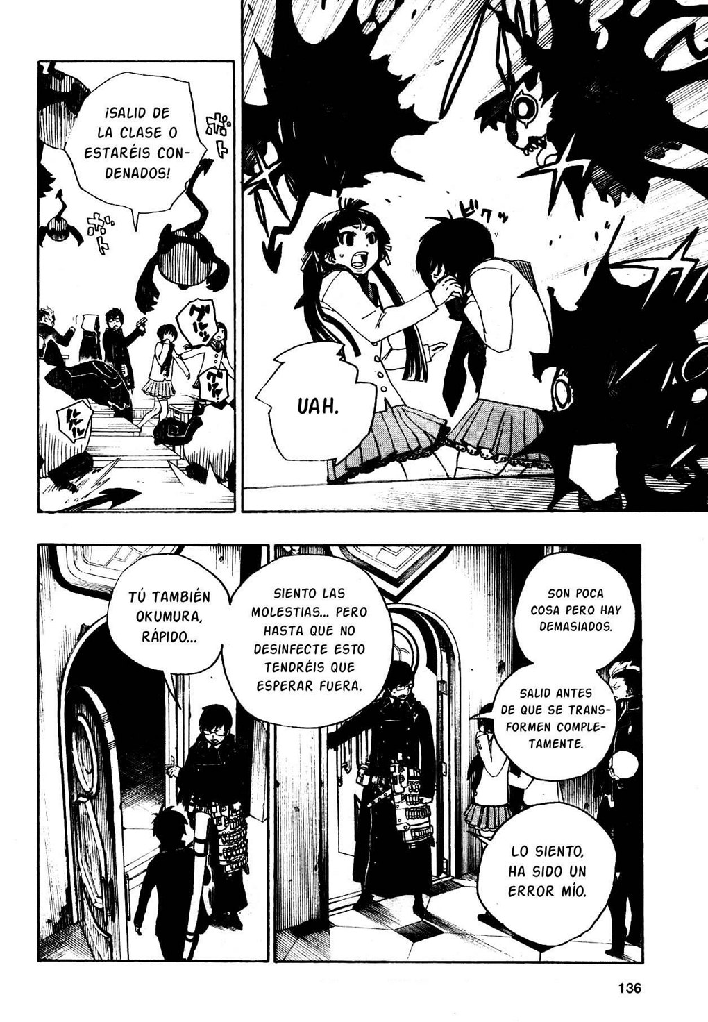 Ao no Exorcist Manga 02- Hermano Mayor y Hermano Menor Aonoexorcist29