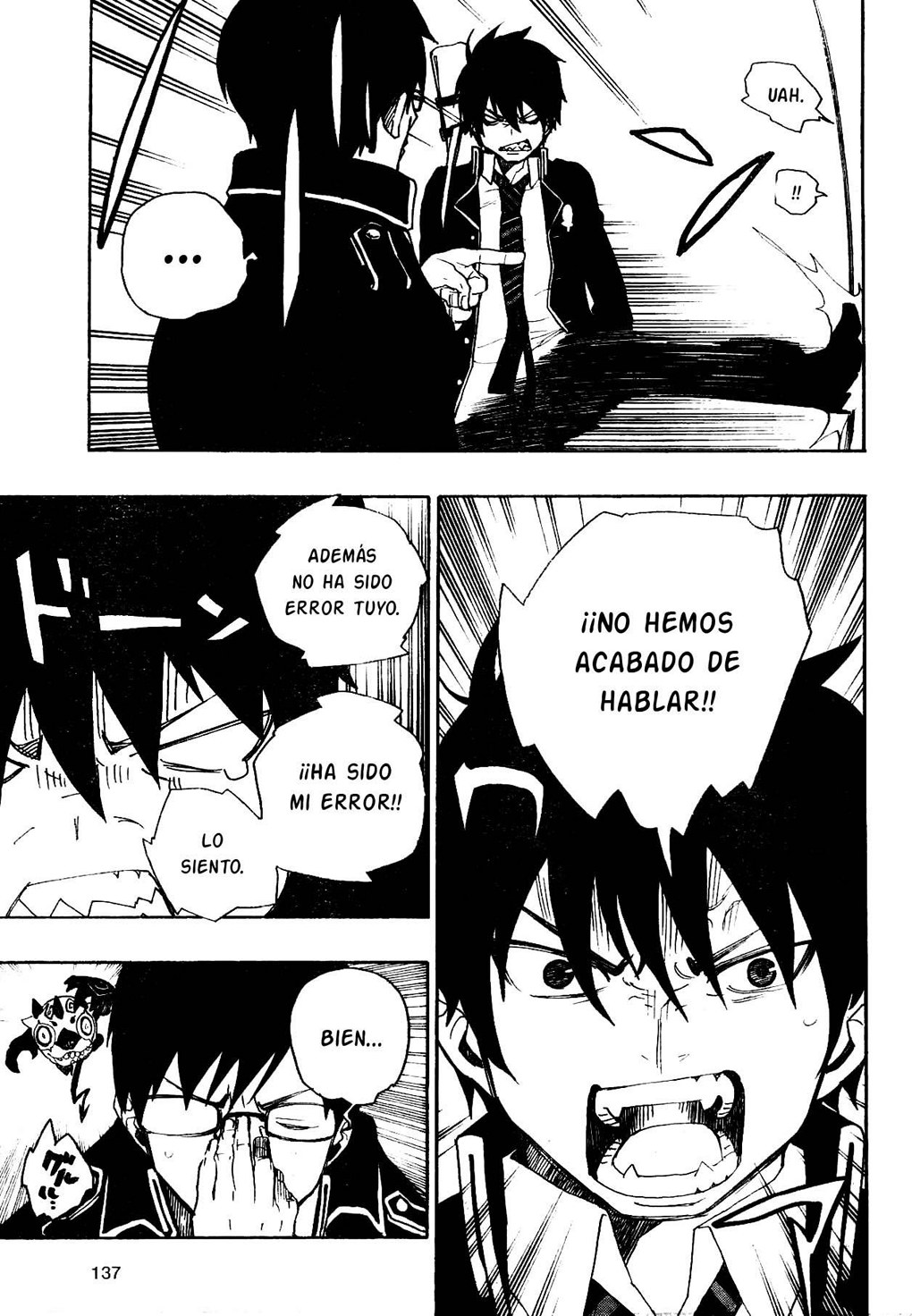 Ao no Exorcist Manga 02- Hermano Mayor y Hermano Menor Aonoexorcist30