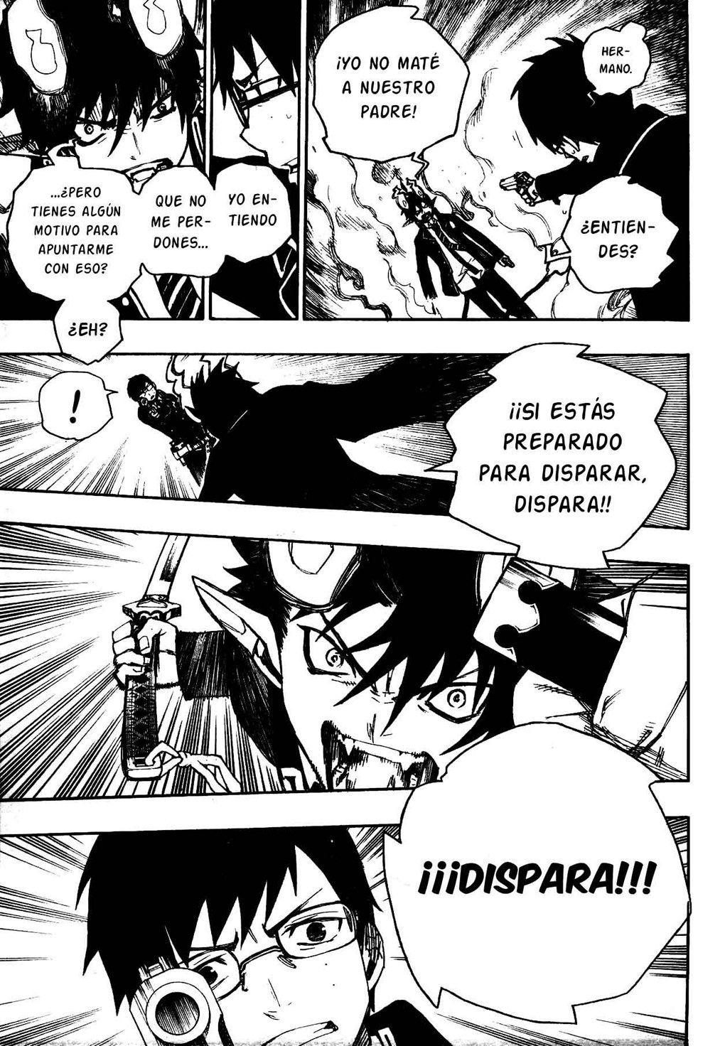 Ao no Exorcist Manga 02- Hermano Mayor y Hermano Menor Aonoexorcist42