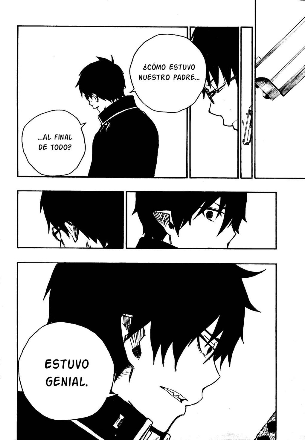 Ao no Exorcist Manga 02- Hermano Mayor y Hermano Menor Aonoexorcist45