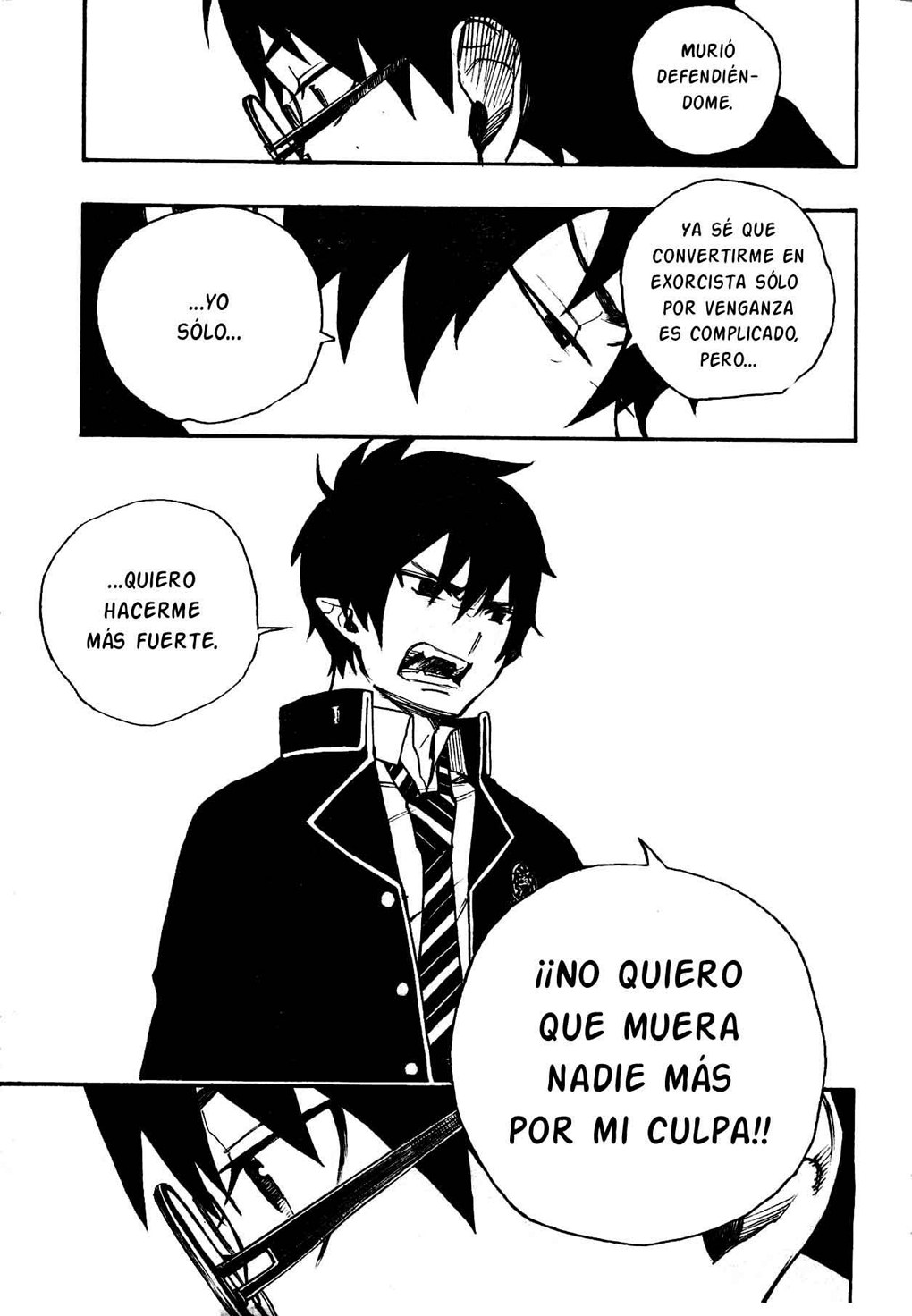 Ao no Exorcist Manga 02- Hermano Mayor y Hermano Menor Aonoexorcist46