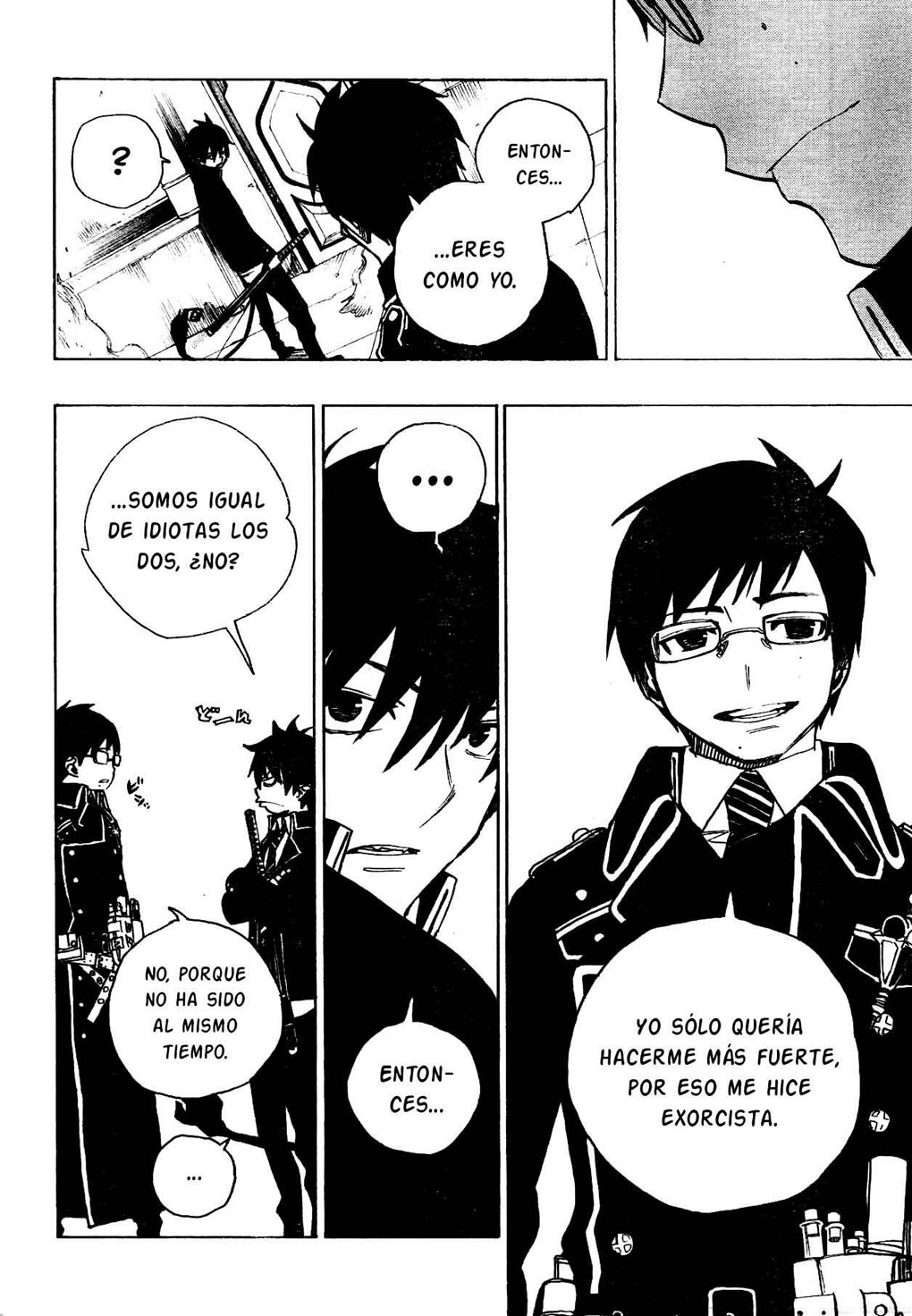 Ao no Exorcist Manga 02- Hermano Mayor y Hermano Menor Aonoexorcist47