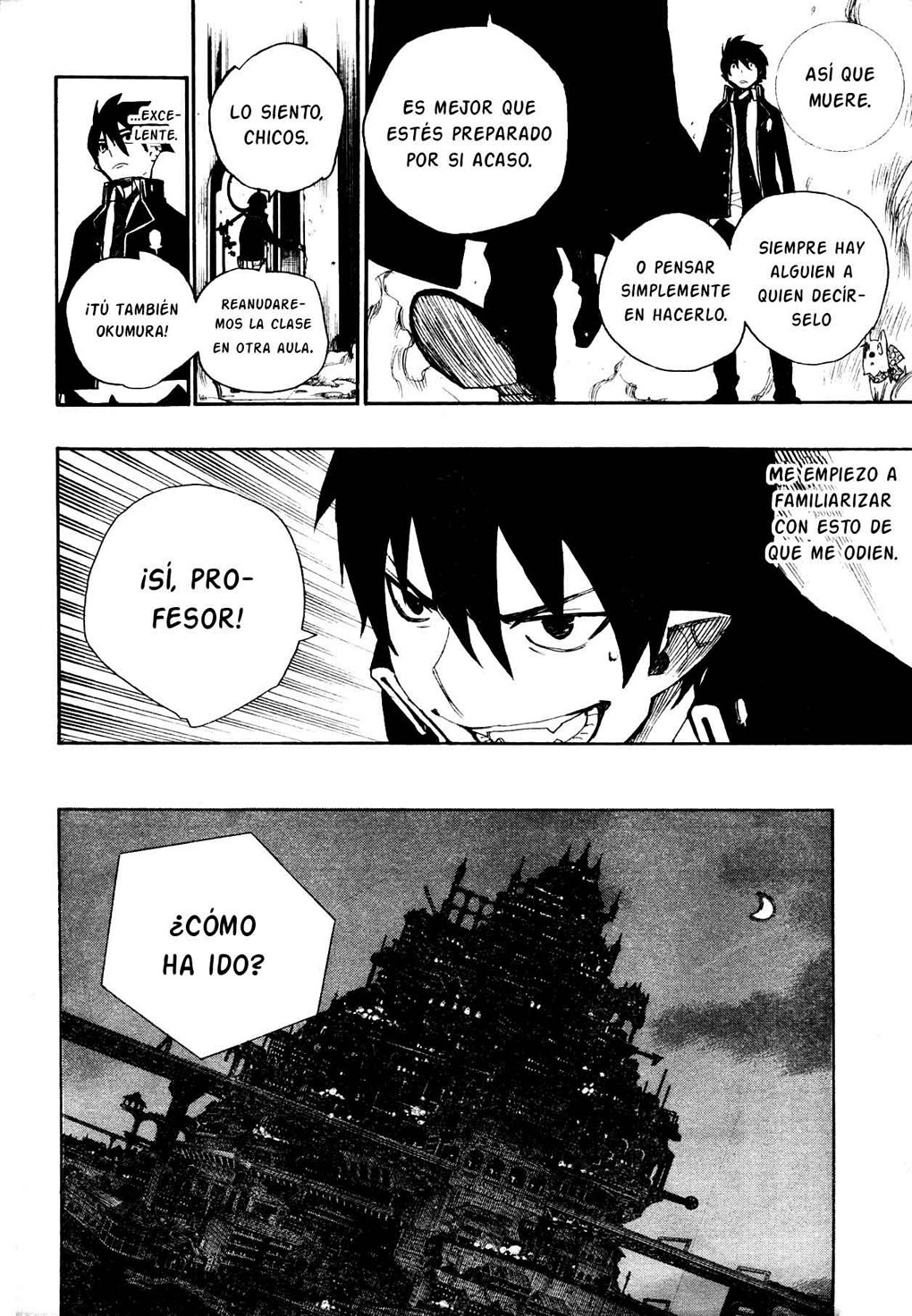 Ao no Exorcist Manga 02- Hermano Mayor y Hermano Menor Aonoexorcist49