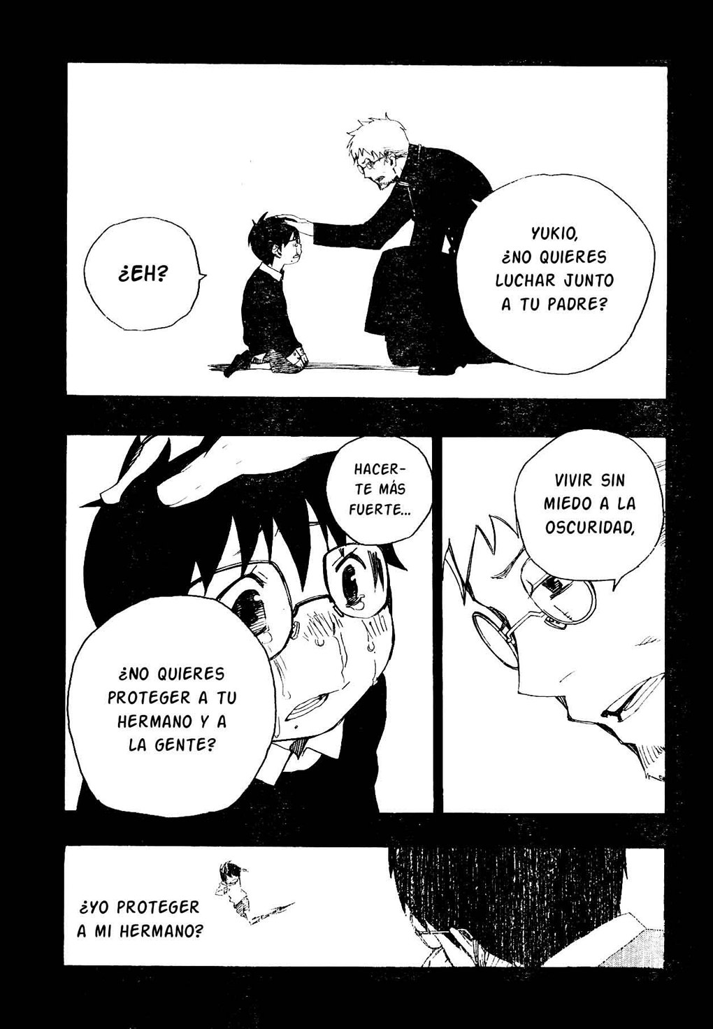 Ao no Exorcist Manga 02- Hermano Mayor y Hermano Menor Aonoexorcist52