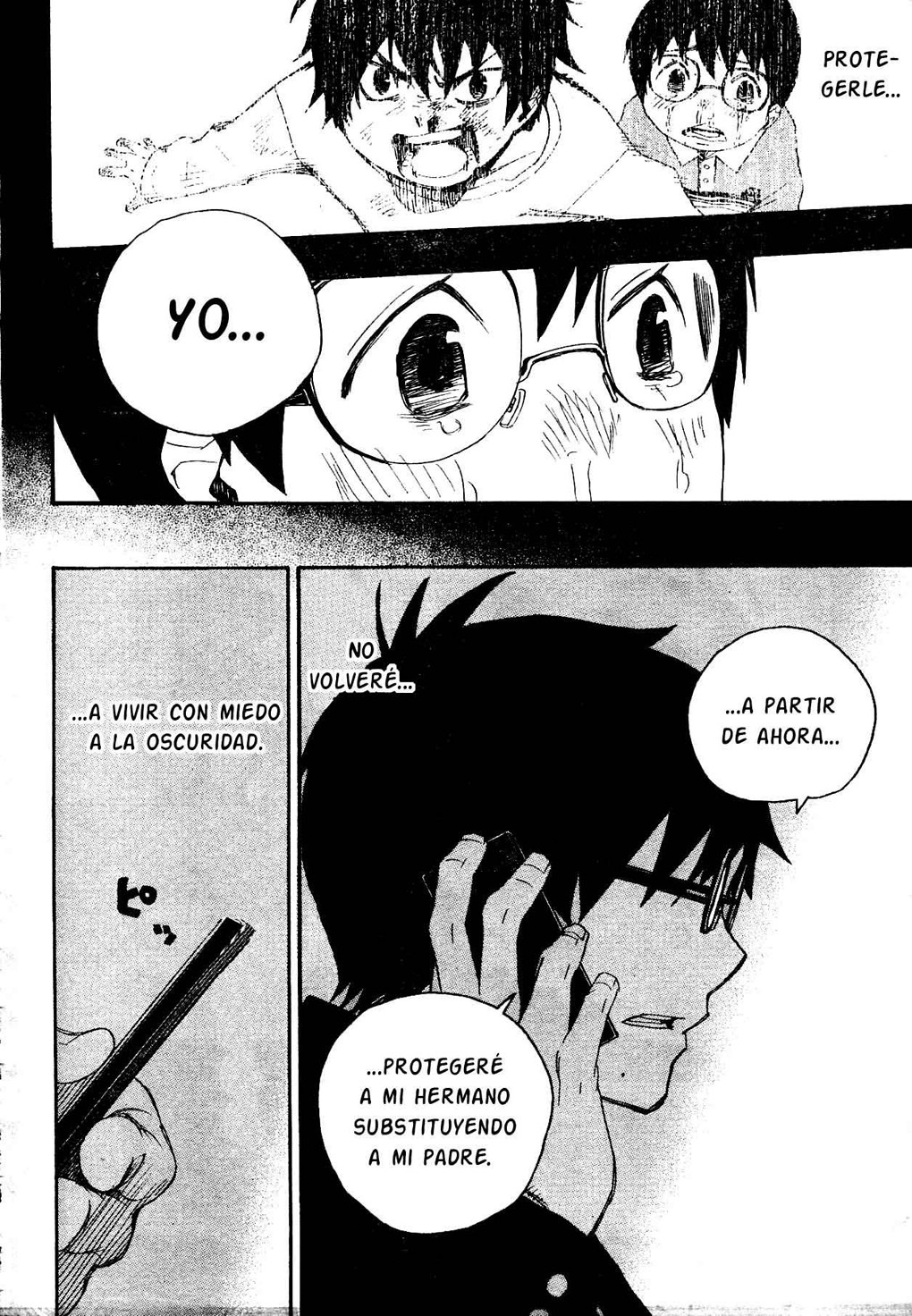 Ao no Exorcist Manga 02- Hermano Mayor y Hermano Menor Aonoexorcist53