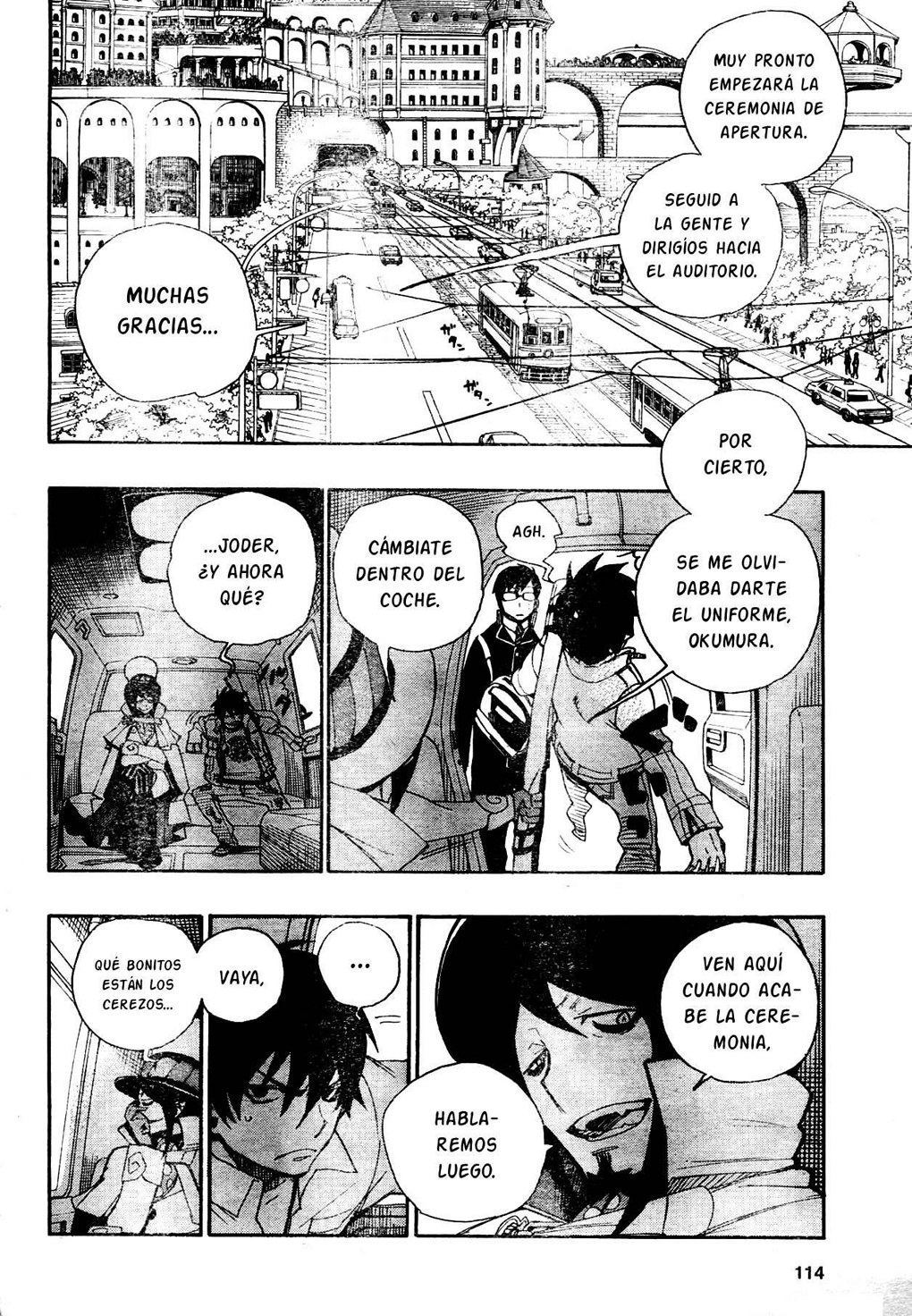 Ao no Exorcist Manga 02- Hermano Mayor y Hermano Menor Aonoexorcist7