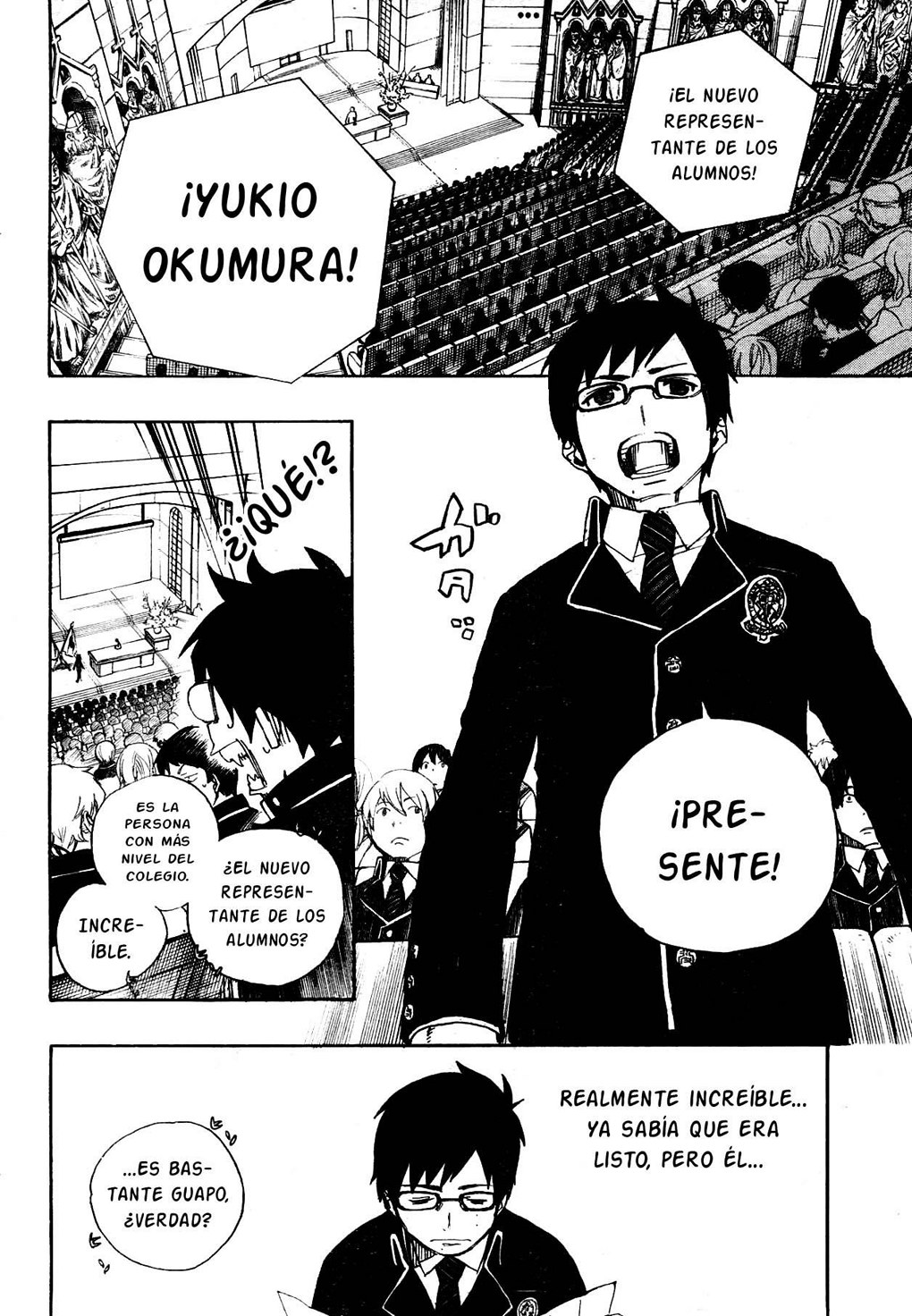 Ao no Exorcist Manga 02- Hermano Mayor y Hermano Menor Aonoexorcist9