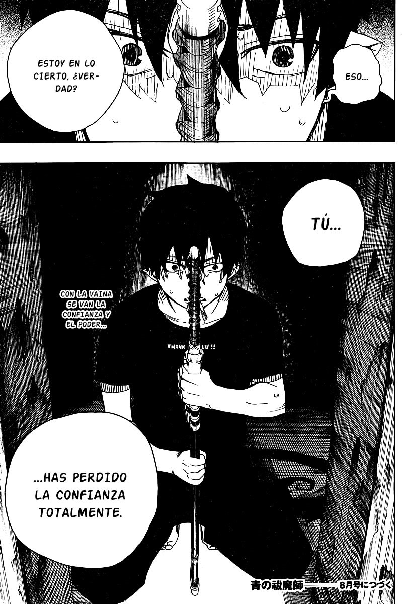 Ao no Exorcist Manga 25 -  El rey impuro Aonoexorcist40