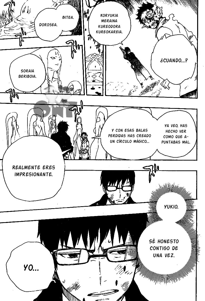 Ao no Exorcist Manga 29 - Hechizo de Explosion! Aonoexorcist20