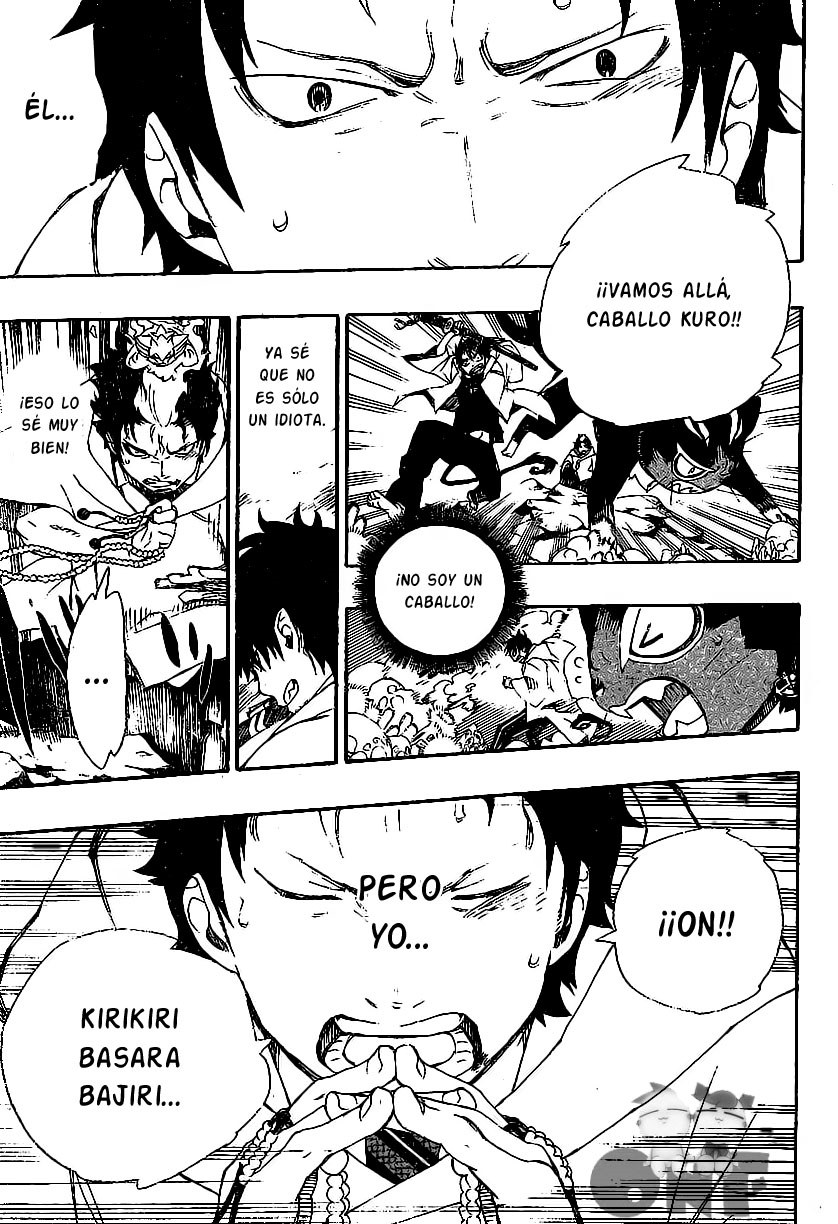 Ao no Exorcist Manga 29 - Hechizo de Explosion! Aonoexorcist9