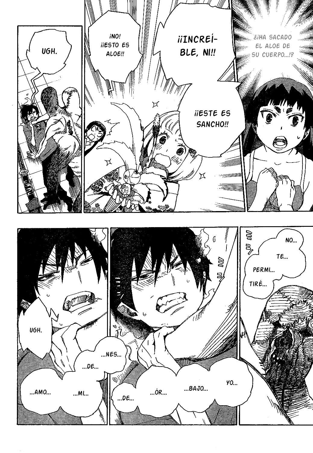 Ao no Exorcist Manga 05 - Haciendo amigos poco a poco Aonoexorcist40