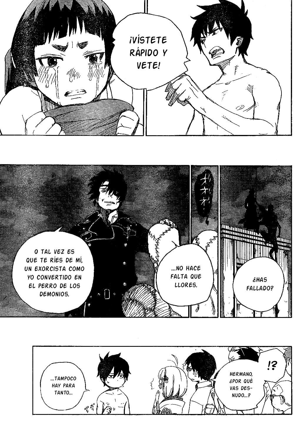 Ao no Exorcist Manga 05 - Haciendo amigos poco a poco Aonoexorcist45