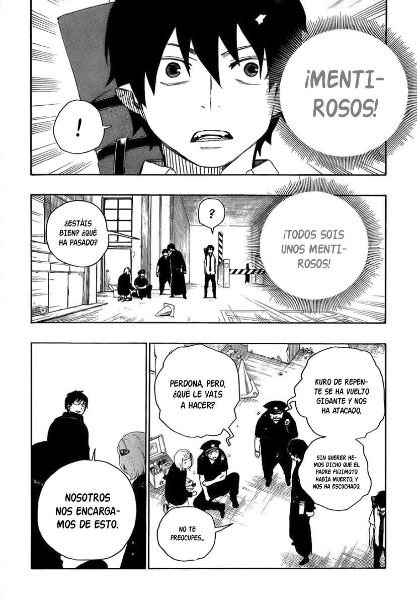 Ao no Exorcist Manga 08- El Gato Negro Aonoexorcist17