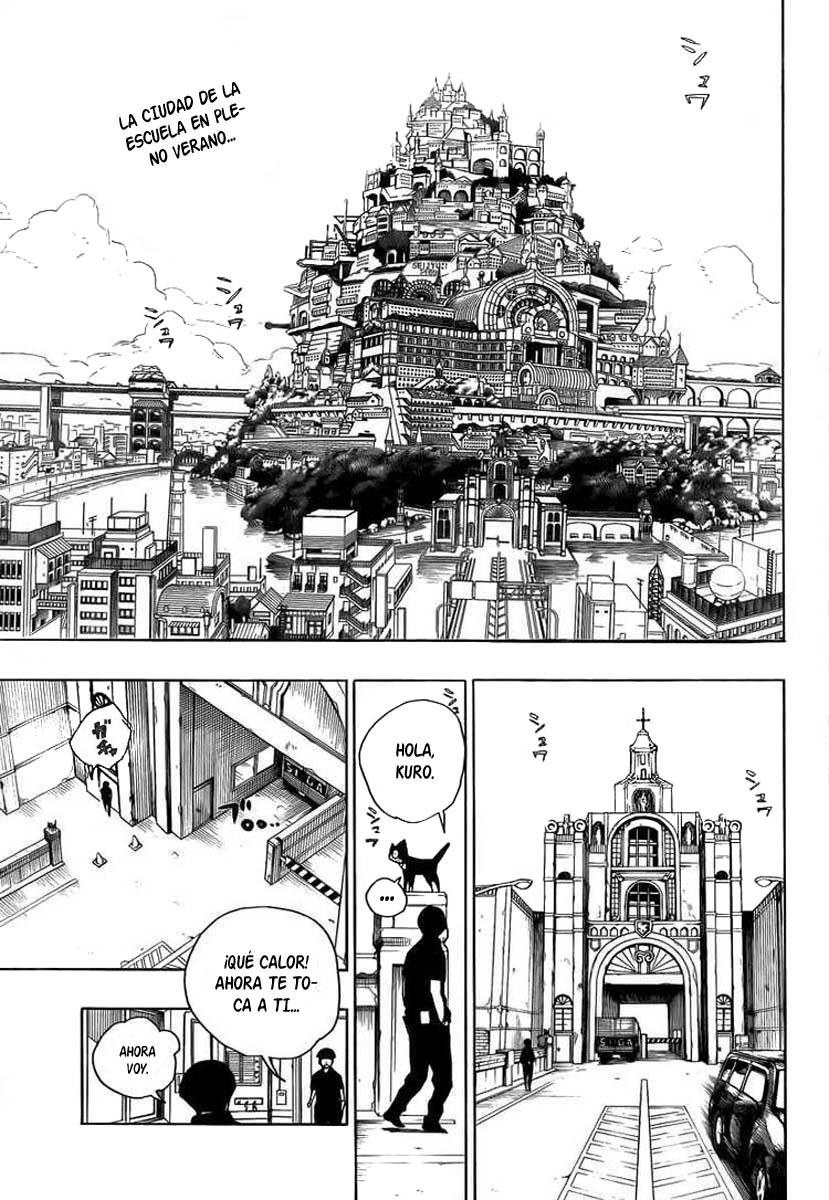 Ao no Exorcist Manga 08- El Gato Negro Aonoexorcist2