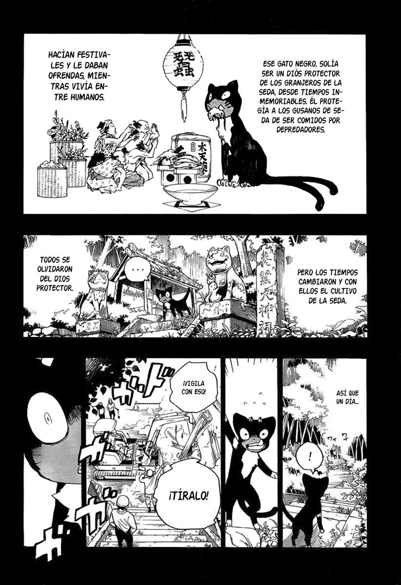 Ao no Exorcist Manga 08- El Gato Negro Aonoexorcist23