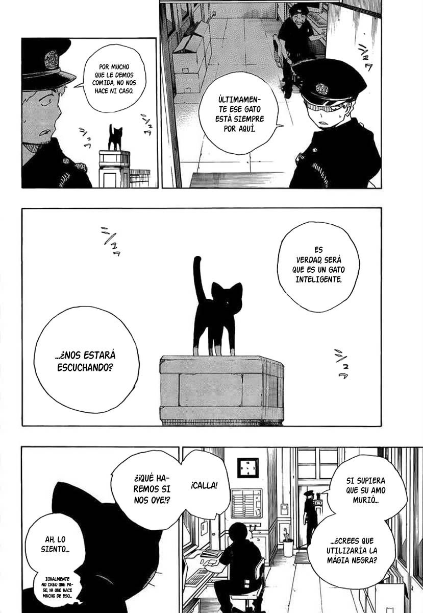 Ao no Exorcist Manga 08- El Gato Negro Aonoexorcist3