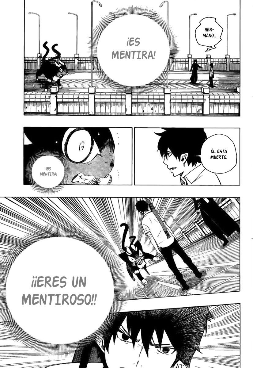 Ao no Exorcist Manga 08- El Gato Negro Aonoexorcist32