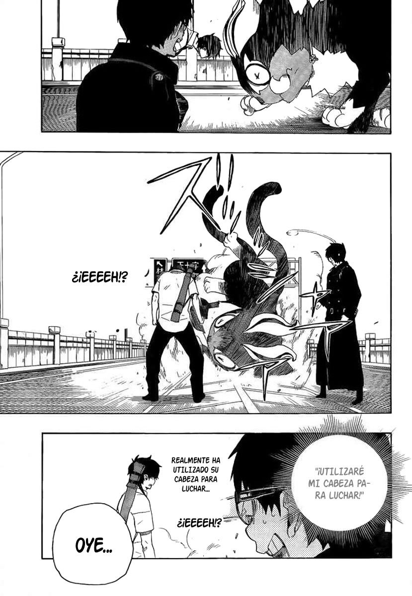 Ao no Exorcist Manga 08- El Gato Negro Aonoexorcist34