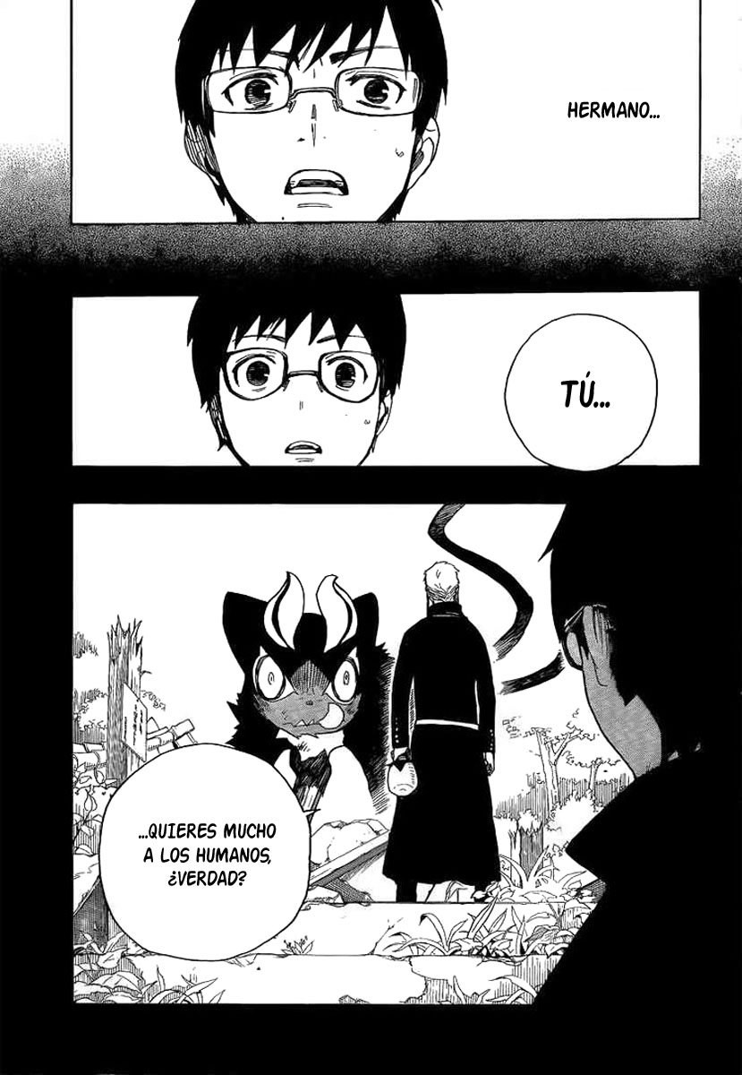 Ao no Exorcist Manga 08- El Gato Negro Aonoexorcist36