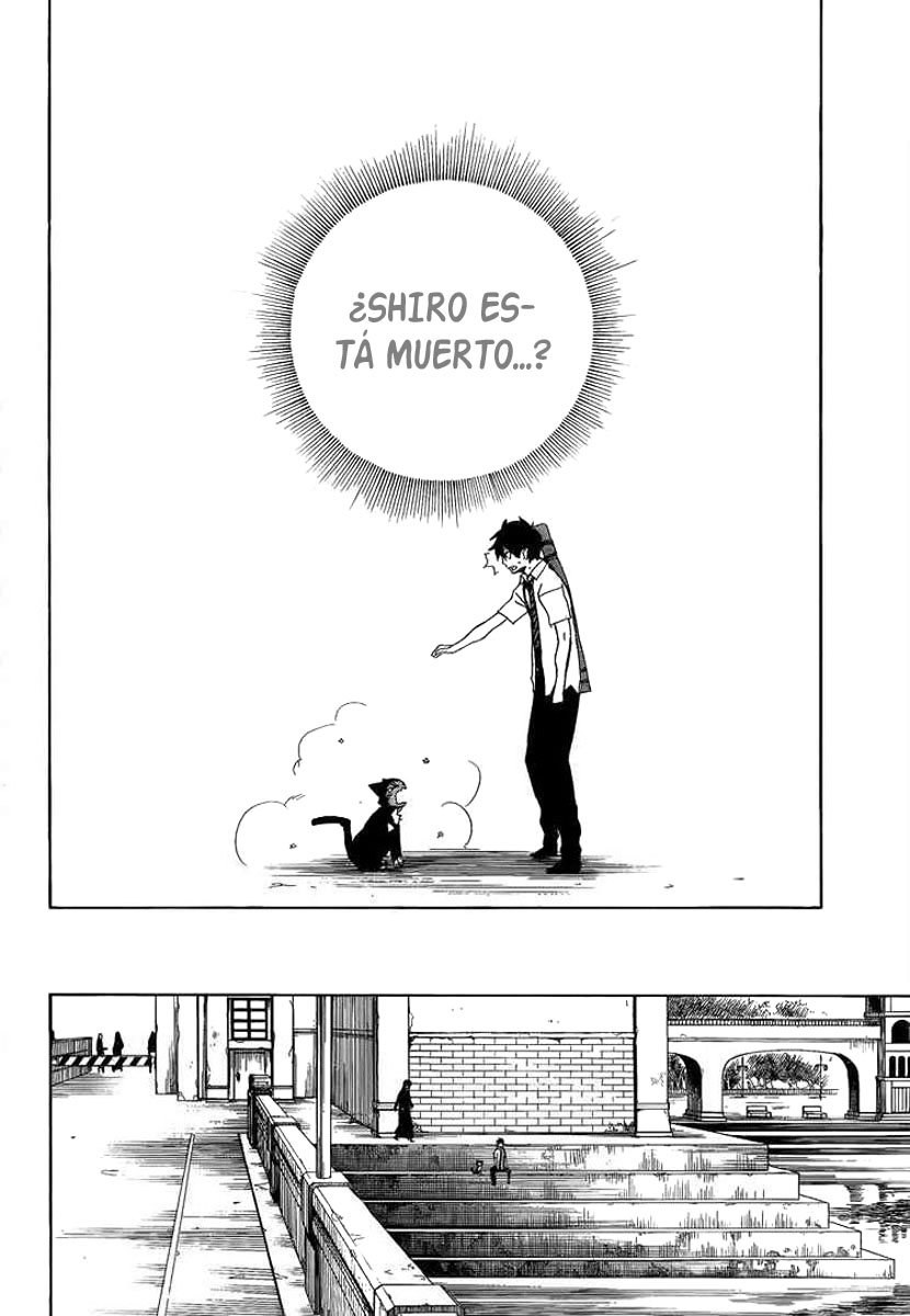 Ao no Exorcist Manga 08- El Gato Negro Aonoexorcist39