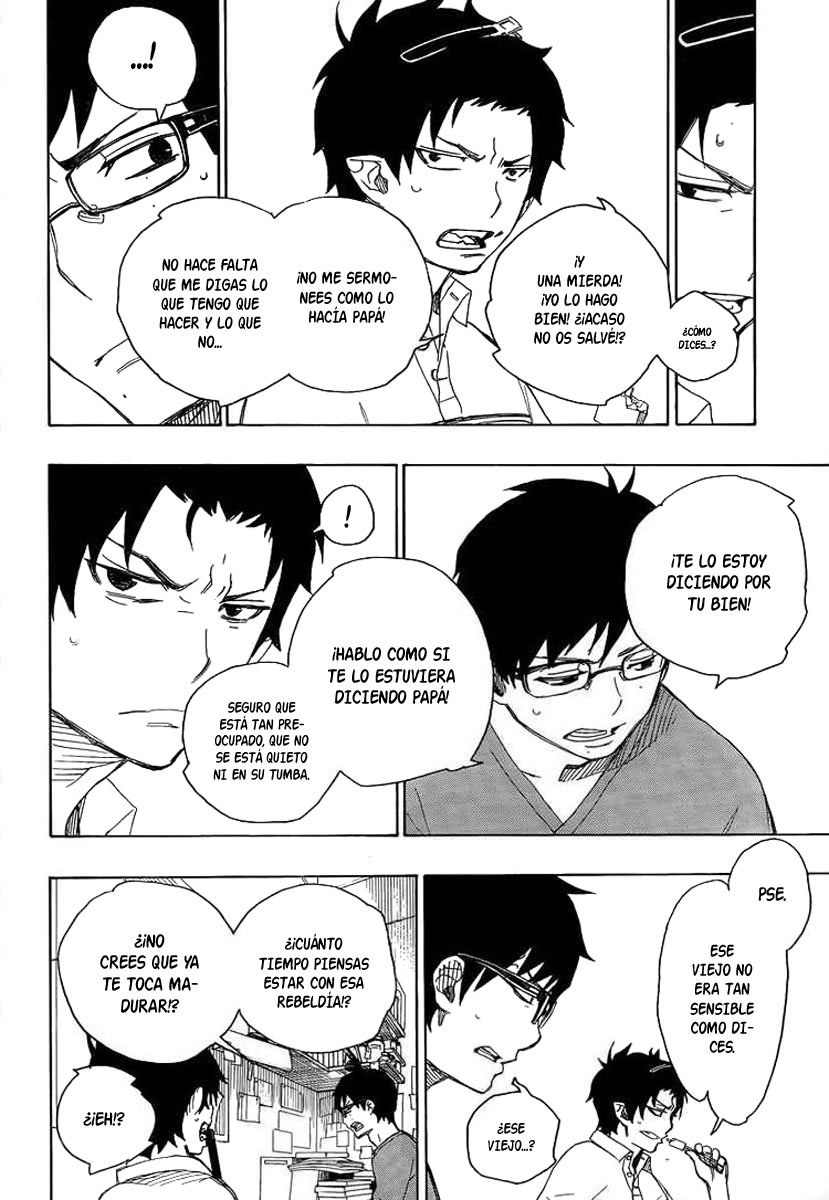 Ao no Exorcist Manga 08- El Gato Negro Aonoexorcist9