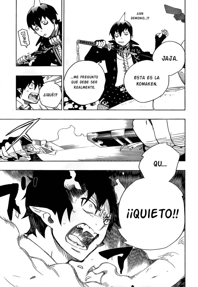 Ao no Exorcist Manga 09- El Pilla -  Pilla Aonoexorcist17