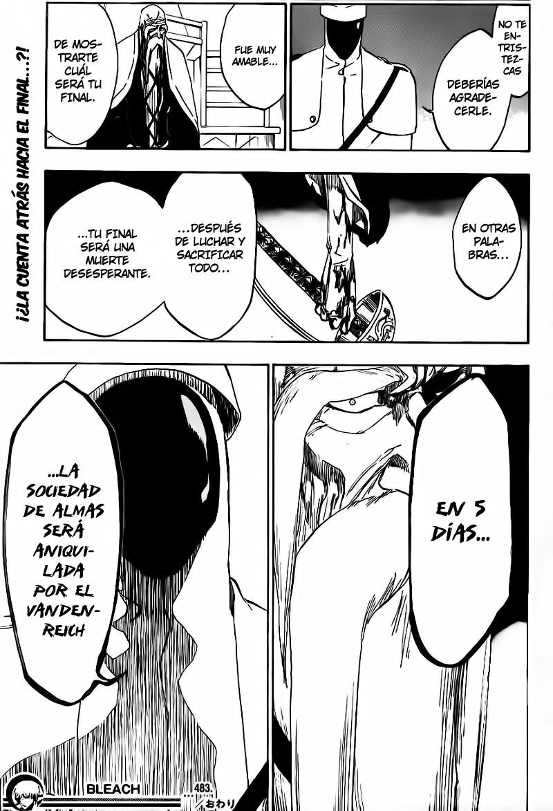 Bleach manga 483 - KriegsErklarung Bleach17