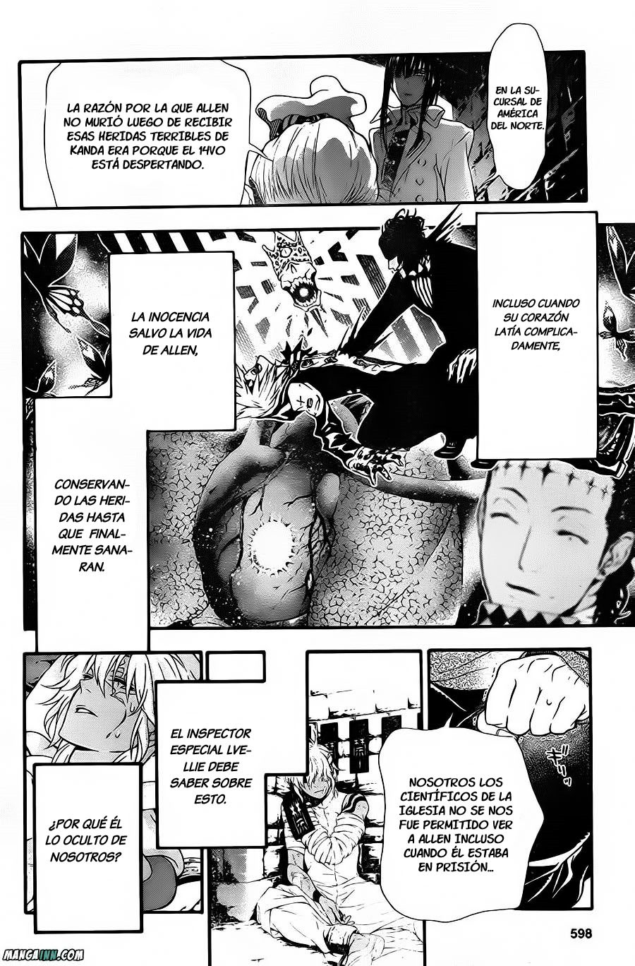 D GRAY MAN Manga 212: Llamando a Allen Walker Dgrayman21