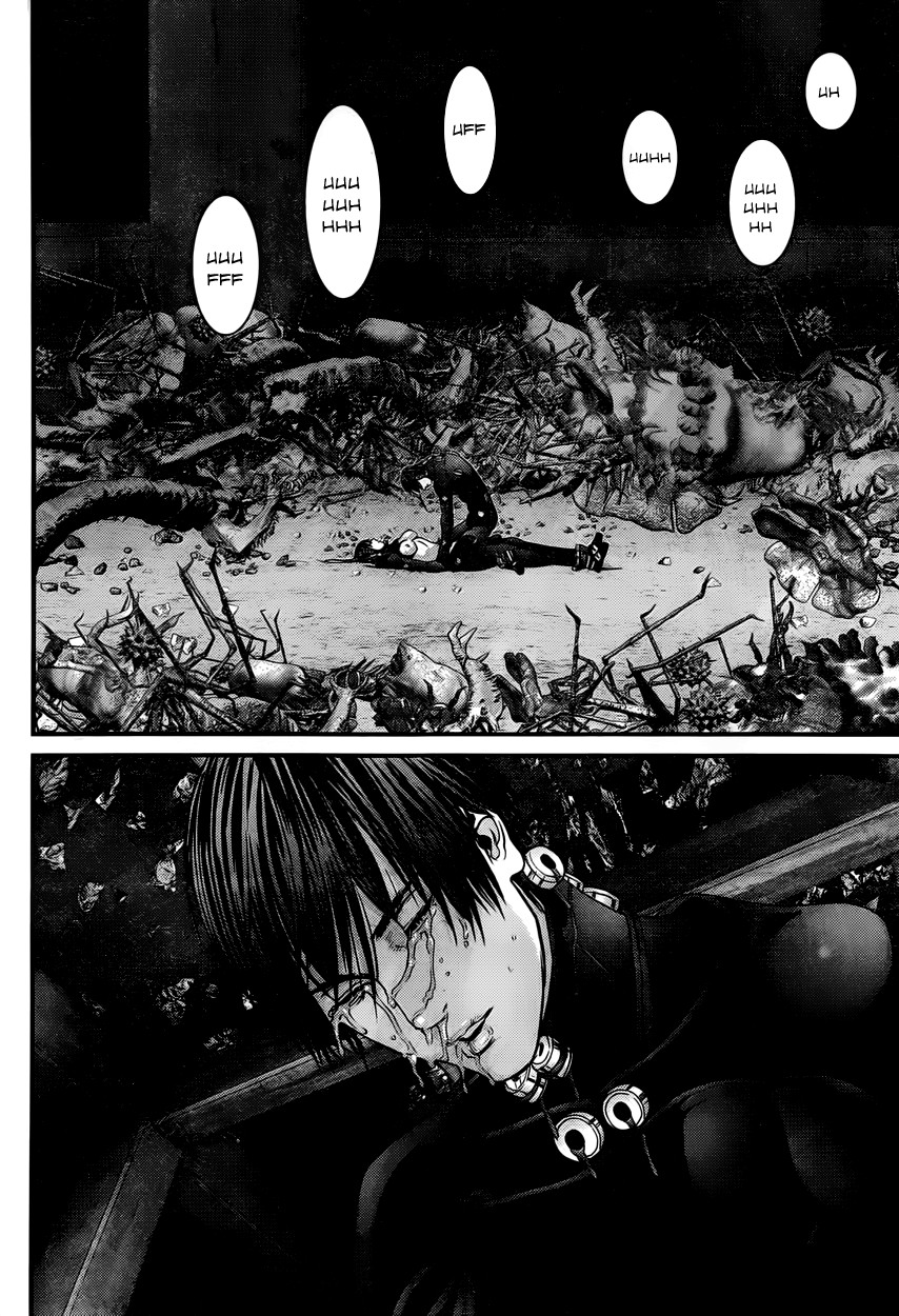  Escena final de La muerte de Reika - Gantz Gantz21