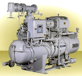 شاهد بالصور الضاغط الدوراني اللولبي ScrewCompressor V-series-screw-compressor