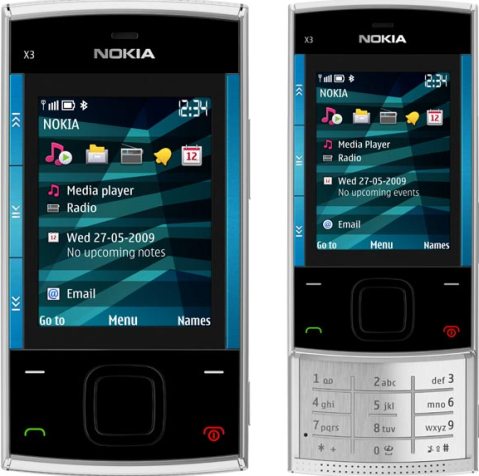 تلفون x6 الجديد Nokia-X3