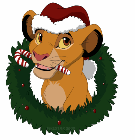 concurso de Navidad! Simba%20cub%20Christmas