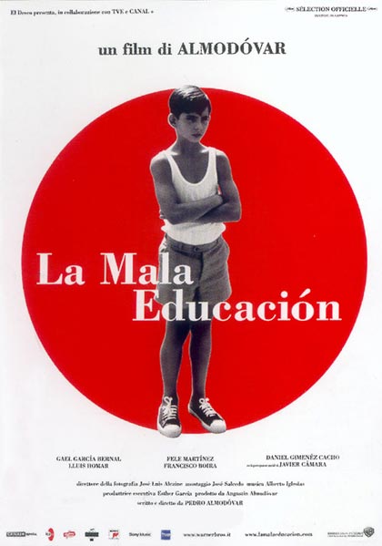 La Mala Educación Locandina