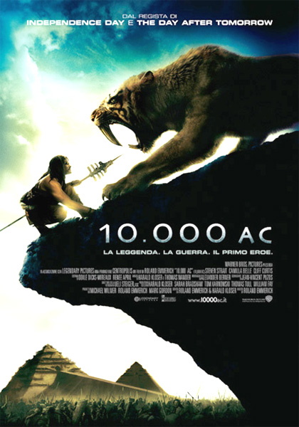 10,000 A.C. Locandina