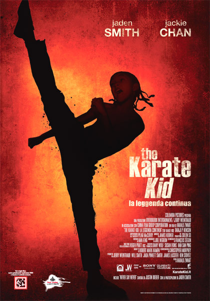 The karate Kid: La leggenda continua. Locandina