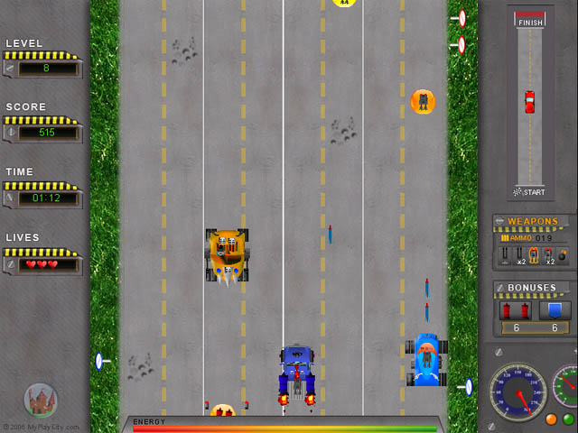لمحبي لعب سباق السيارات / Road Attack 13_screen_3_640x480