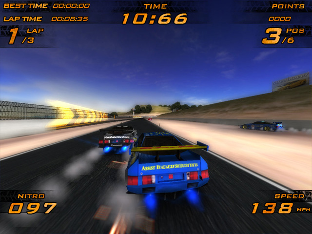 حصرى لعبة السباق والسرعة nitro racers  442_screen_2_640x480