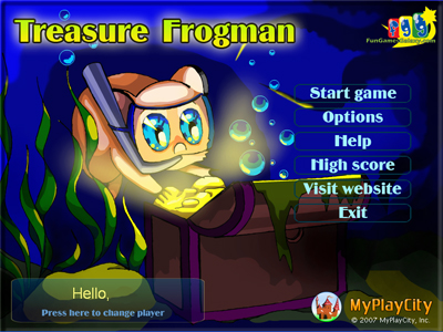     treasure frogman Tfrogman01