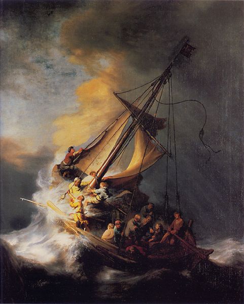  ◦˚ღ ســـجل حضــورك بــلوحه فنية ღ˚◦ - صفحة 42 Rembrandt-sea-galilee