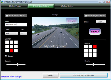 برنامج Mytoolsoft Batch WaterMark 1.6.1 برنامج إضافة نص أو صورة لصورك بسرعة وسهولة Ui_option