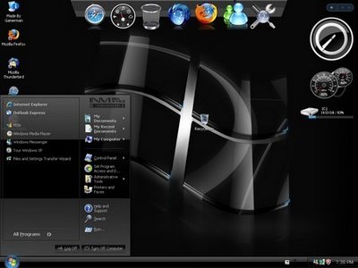 [ใหม่ล่าสุด]Windows XP Professional (32bit) Black Edition v.2009 + IE8 5e2baa3d22