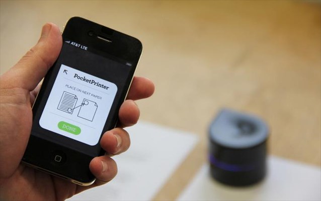 Mini Robotic Printer Φορητός εκτυπωτής «τσέπης» Mini-mobile-robotic-printer-foritos-ektupotis-tsepis