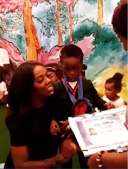 Tiwa Savage’s Son, Jamil Graduates From Kindergarten (Photos/video) 1-44