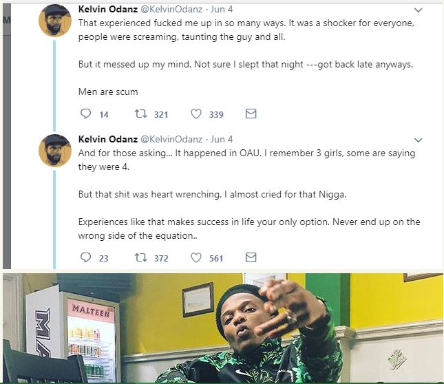 How Wizkid Took Another Man’s Girlfriend In Front Of The Boyfriend – Twitter User 2-37