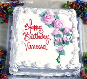 Happy Birthday, Vanesa! Vanessa
