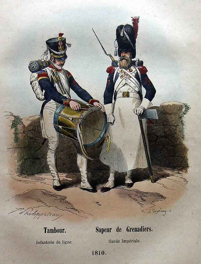 Armée francaise 1787-1815 d'après Philippoteaux Pascal_Frankreich_Tafel20